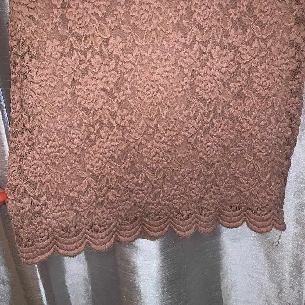 Pink lace forever 21 dress